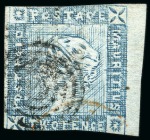 Stamp of Mauritius » 1859 Lapirot Issue » Intermediate Impressions (SG 38) 1859 Lapirot 2d. blue, complete plate reconstruction 