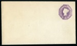 Stamp of Great Britain » Postal Stationery 1872-84, Three different mint envelopes with stamped-to-order embossed 6d, 1s and one 6d and 3d combination