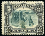Stamp of Portuguese Colonies » Portuguese Africa » Portuguese Africa Nyassa Company 1901 Nyassa cpl. set INVERTED CENTER
