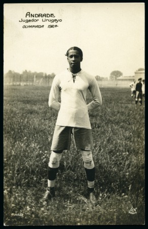 Stamp of Olympics » 1924 Paris » Postcards A.N. Paris group of five picture postcards depicting the Uruguay FOOTBALL team and players