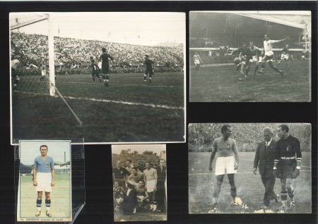 Stamp of Thematics » Sport and Games » Football 1928-38 Group of 14 press photos of the Italian national football team