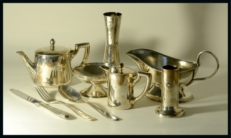 Stamp of Olympics » 1984 Sarajevo 1984 Sarajevo group of dinner table items from the Olympic Village restaurant