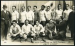 Stamp of Olympics » 1924 Paris » 1924 Olympic Issues of Other Countries URUGUAY: A. N. Paris picture postcard of the Uruguay gold medal winning football team signed on the reverse by 18 of the players