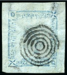 Stamp of Mauritius » 1859 Lapirot Issue » Worn Impressions (SG 39) 1859 Lapirot 2d. intermediate and worn impressions, four examples