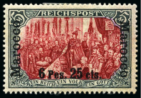 Stamp of Large Lots and Collections Morocco: 1893-1961, British, French, German and Spanish Post Offices