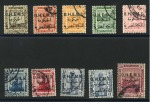 Stamp of Egypt » Officials 1922-23 Officials set of 10 used