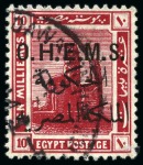Stamp of Egypt » Officials 1922-23 Officials set of 10 used