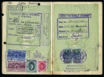 Stamp of Egypt » Revenues Hungarian passport (complete) with page inside showing 1924 & 1927 Consular Service stamps