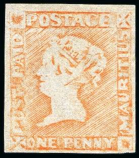 Stamp of Mauritius » 1848-59 Post Paid Issue » Worn Impressions (SG 16-22) WITHDRAWN