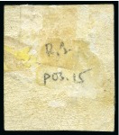 Stamp of France » Emission de Bordeaux 1870 1870, 4c gris Émission de Bordeaux, report 1, neuf