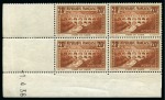 Stamp of France » Émissions à partir de 1900 1929-31, Pont du Gard 20F IIB en coin daté (1.4.36)