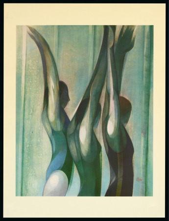 Stamp of Olympics » Pierre de Coubertin and the IOC IOC Presentation folder of prints by artist Jordi Alumá, with 12 designs of Olympic events