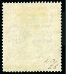 Stamp of Bermuda 1924-32 12s6d Grey & Orange, 5th printing, showing variety "break in scroll", used