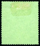 Stamp of Bermuda 1938-53 10s Green & Deep Lake on pale emerald with Warwick cds