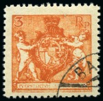 Stamp of Liechtenstein 1912-2002, Ziemlich umfangreiche und schöne Sammlung gestempelt: dabei bessere Werte mit 1921 gez. 9 1/2  3 Rp., 7 1/2 Rp., 13 Rp.; und ungestempelt: 