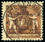Stamp of Liechtenstein 1912-2002, Ziemlich umfangreiche und schöne Sammlung gestempelt: dabei bessere Werte mit 1921 gez. 9 1/2  3 Rp., 7 1/2 Rp., 13 Rp.; und ungestempelt: 