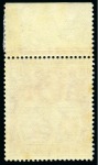 Stamp of Ascension » King George V 1924-33 1 1/2d Scarlet mint nh top marginal showing variety "broken scroll"
