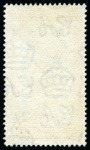 Stamp of Ascension » King George V 1934 2d Black & Orange showing variety "teardrops flaw", used