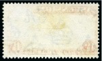 Stamp of Ascension » King George VI 1938-53 1 1/2d Black & Vermilion perf.14 showing variety "Davit flaw", used, and 1 1/2d Black & Rose-Carmine  used with same variety