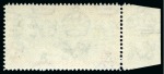 Stamp of Ascension » King George VI 1938-53 1 1/2d Black & Vermilion perf.14 showing variety "Davit flaw" mint nh left marginal single