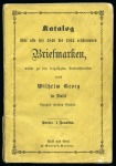 Stamp of Literature 1864, all world stamps catalogue by Wilhelm Georg from Basel
