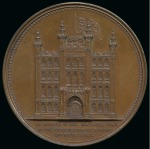 Stamp of Great Britain 1837 William Wyon City Medal in bronze, 55mm