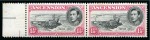 Stamp of Ascension » King George VI 1938-53 1 1/2d Group of three mint showing variety "Davit flaw"