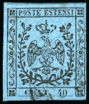 Stamp of Large Lots and Collections Italian States: 1850-68 Collection comprising over 300 used stamps, in a prevailing good state of preservation, with various valuable examples, some of them accompanied by certificates (50 in total)