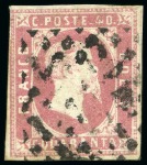 Stamp of Large Lots and Collections Italian States: 1850-68 Collection comprising over 300 used stamps, in a prevailing good state of preservation, with various valuable examples, some of them accompanied by certificates (50 in total)