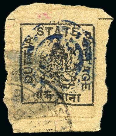 Stamp of Indian States » Duttia Duttia