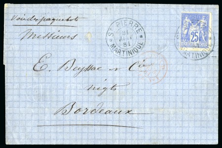 Stamp of Colonies françaises » Colonies Francaise Collections et Lots 1859-1882, Groupe de timbres sur 2 plaquettes avec