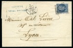 Stamp of France » Collections 1861-1871, Groupe de 7 lettres et un devant avec affranchissement