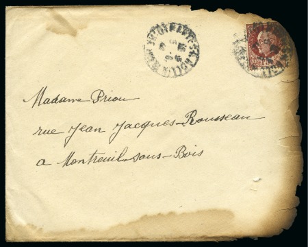 Stamp of France » Émissions à partir de 1900 5 juin 1944, Lettre de Nantes à destination de Montreuil-sous-Bois