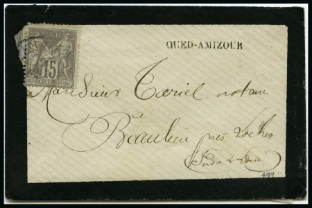 Stamp of France » Type Sage 1876-1900 1876-1898, Ensemble de 5 pages d'exposition avec 11