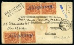 Stamp of Large Lots and Collections Colombia: 1840-1937. Dealer's stock of 148 different