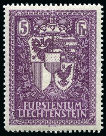 Stamp of Liechtenstein 1912-2010, Ziemlich komplete Sammlung gestempelt/ungestempelt