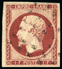 Stamp of France » Collections 1849-1900, Collection à l'ancienne sur les classiques