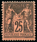 Stamp of France » Collections 1849-1900, Collection à l'ancienne sur les classiques