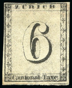 Stamp of Switzerland / Schweiz » Kantonalmarken » Zürich Zürich Neudruck