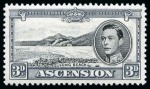 Stamp of Ascension » King George VI 1938-53 Specialised group of mostly mint minor/unlisted varieties