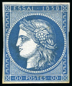 Stamp of France » Collections 1849-1900, Dispersion d'une succession dans un petit