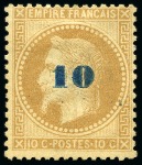 Stamp of France » Collections 1849-1900, Dispersion d'une succession dans un petit