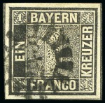 Stamp of Large Lots and Collections German States - Bavaria: 1849-1820 Clean attractive