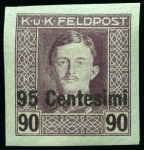 Stamp of Large Lots and Collections Austria - Fieldpost (KUK Feldpost): 1915-17 Clean attractive