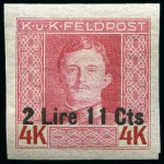 Stamp of Large Lots and Collections Austria - Fieldpost (KUK Feldpost): 1915-17 Clean attractive