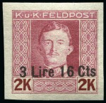 Stamp of Large Lots and Collections Austria - Fieldpost (KUK Feldpost): 1915-17 Clean attractive