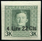 Stamp of Large Lots and Collections Austria - Fieldpost (KUK Feldpost): 1915-17 Clean attractive
