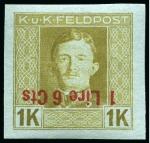 Stamp of Large Lots and Collections Austria - Fieldpost (KUK Feldpost): 1915-17 Clean attractive