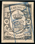 Stamp of Large Lots and Collections German States: 1861-1866 Estate lot in small carton