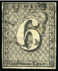 Stamp of Switzerland / Schweiz » Kantonalmarken » Zürich Zürich 6